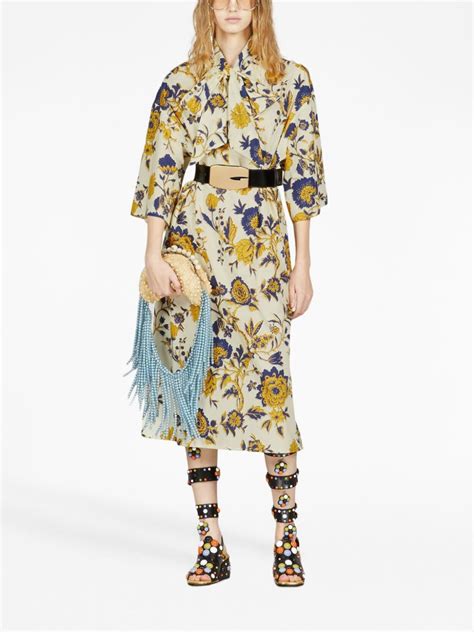 gucci printed wrap dress|Gucci dresses boutique.